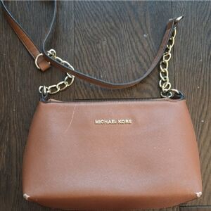 Michael Kors Inspired Brown Shoulder Bag